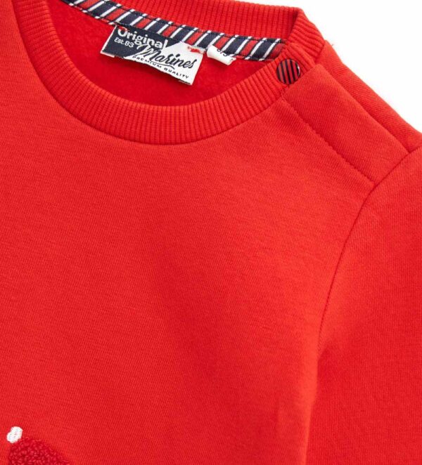 Sweat-shirt en coton mélangé pour bébé garçon Natalizio – Image 4
