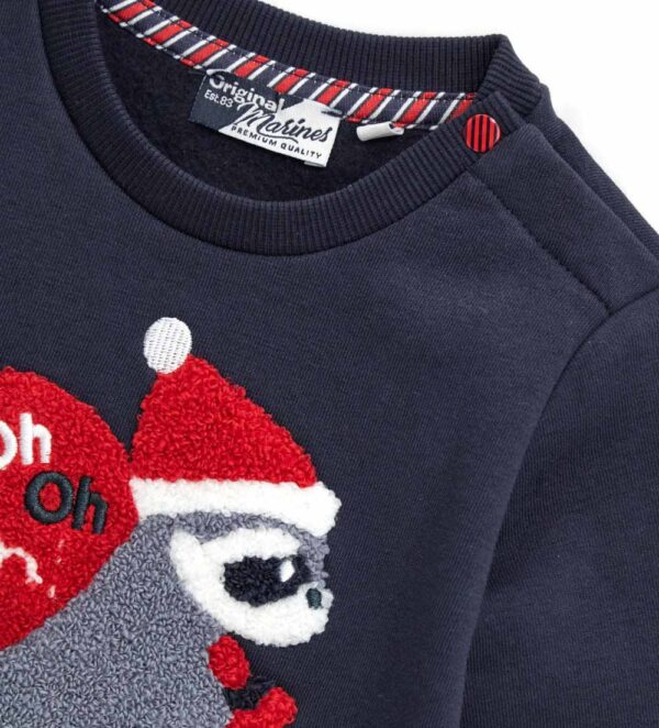 Sweat-shirt en coton mélangé pour bébé garçon Natalizio – Image 8