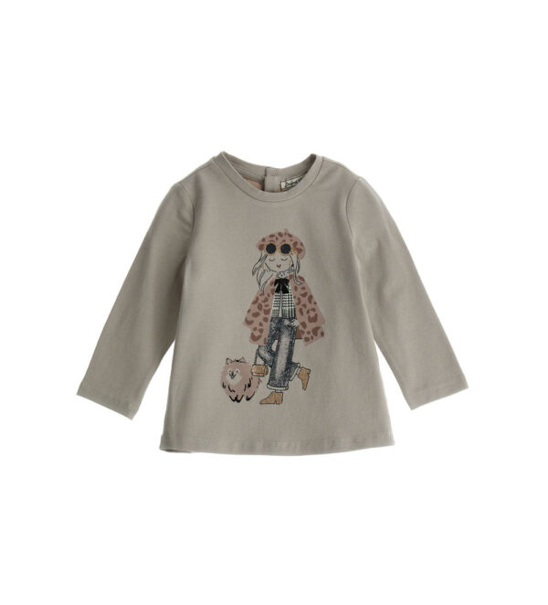 T-shirt pailleté bébé fille Nuance D'Hiver – Image 4