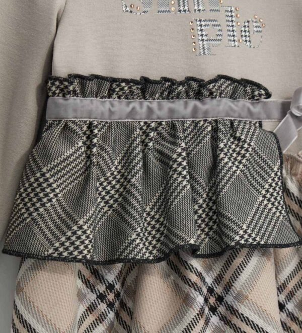 Robe à volants Nuance D'Hiver pour bébé fille – Image 4