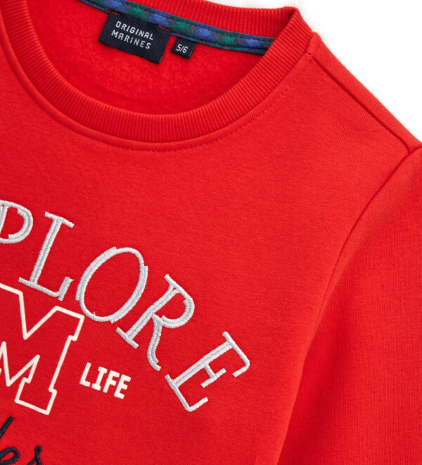 Sweat-shirt brodé pour garçon de Noël – Image 2