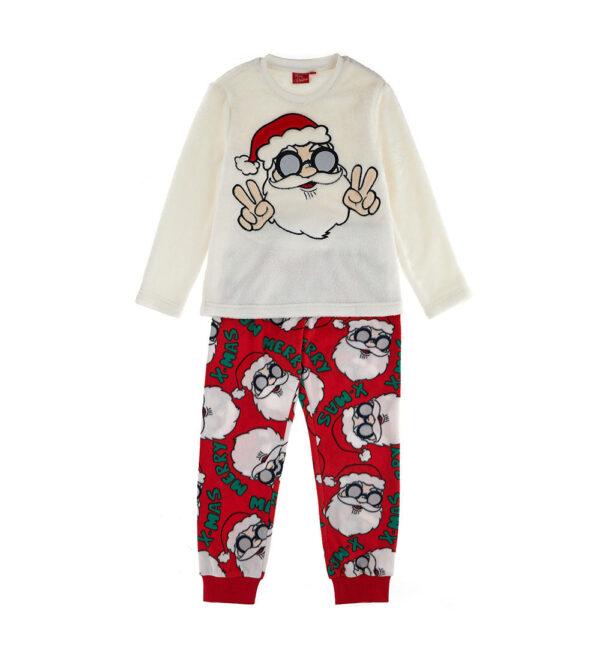 Pyjama effet fourrure capsule garçon de Noël