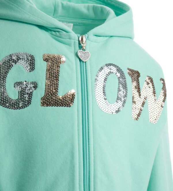 Veste sweat-shirt Glow In The Cold Girl – Image 10