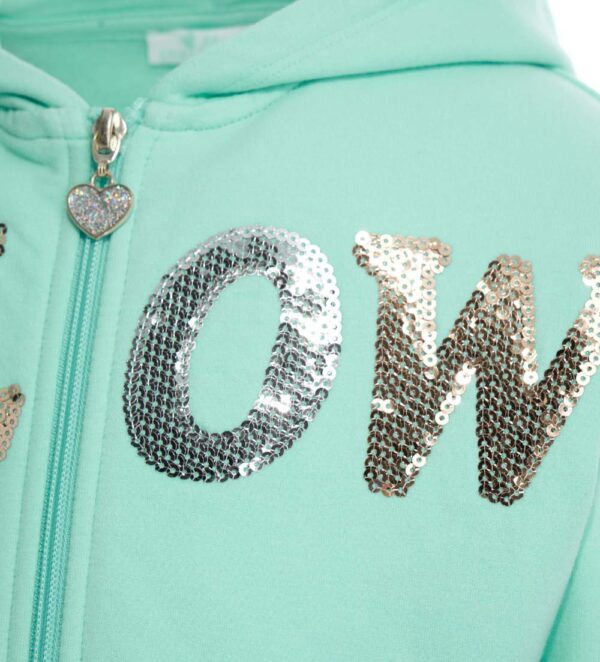 Veste sweat-shirt Glow In The Cold Girl – Image 8