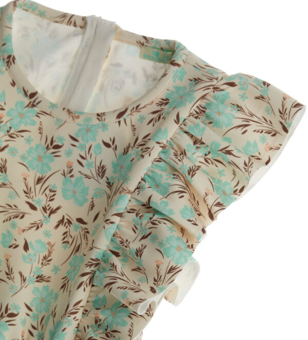 Robe fleurie phosphorescente pour fille – Image 3