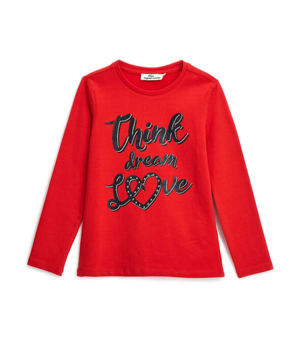 T-shirt tulle fille Natalizio