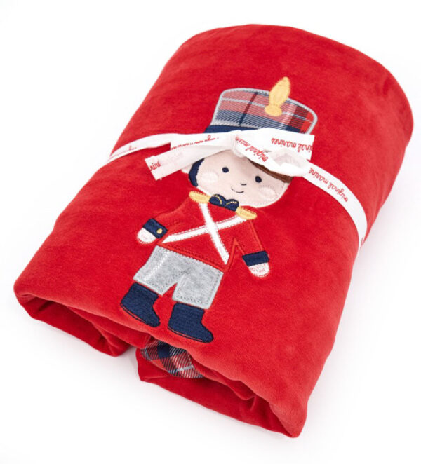 Couverture de Noël pour nouveau-né
