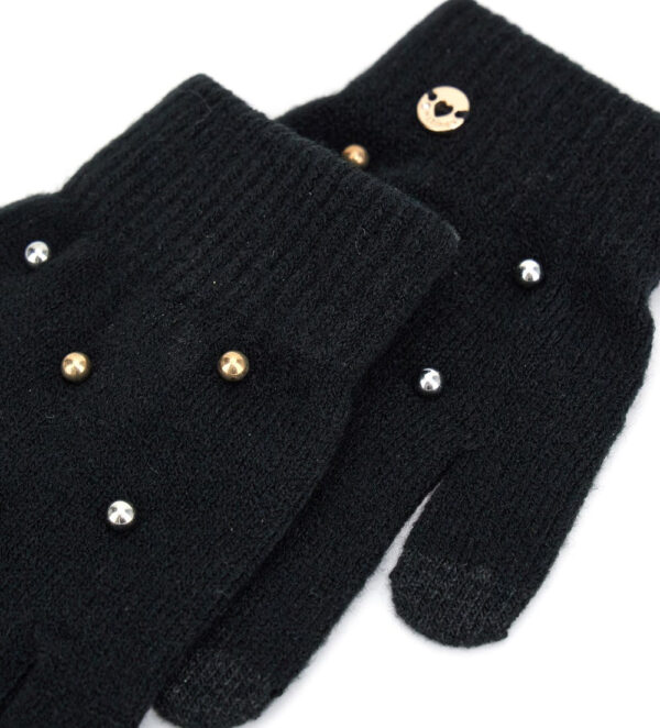 Gants en tricot tactile Basico Fall Girl – Image 2