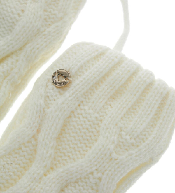 Mitaines tricotées Basico Fall pour bébé fille – Image 2