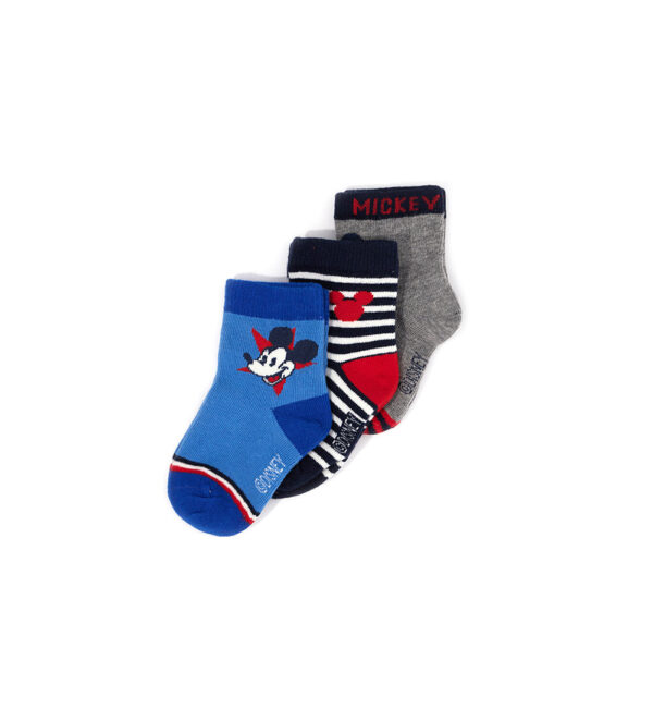 Lot de trois paires de chaussettes Disney Basico Fall pour bébé garçon