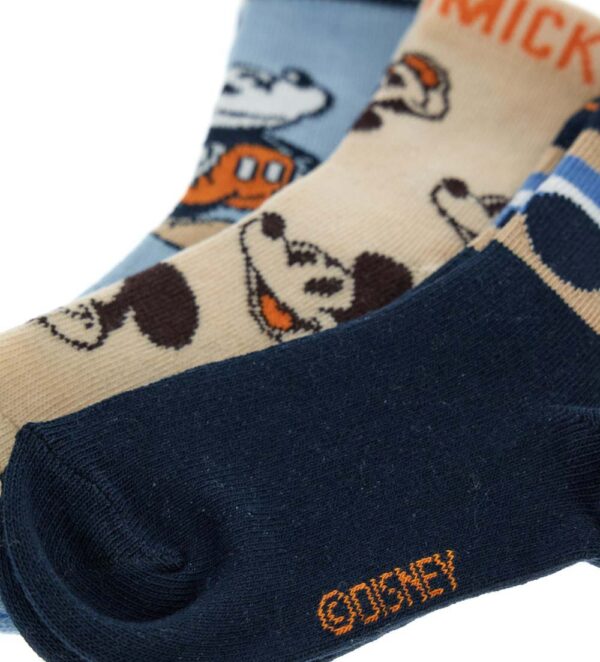 Lot de trois paires de chaussettes Disney Basico Fall pour bébé garçon – Image 3