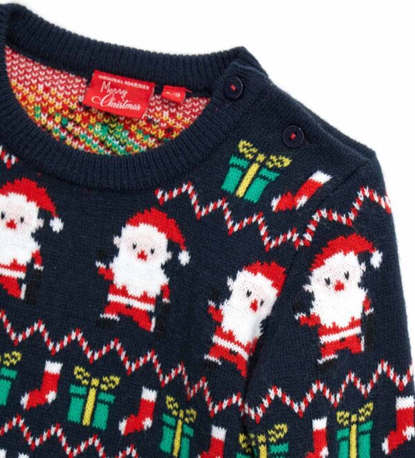 Pull bébé garçon en laine mélangée capsule de Noël 1 – Image 4