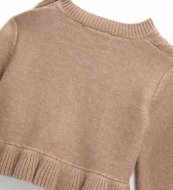 Pull perlé Nuance D'Hiver pour bébé fille – Image 2
