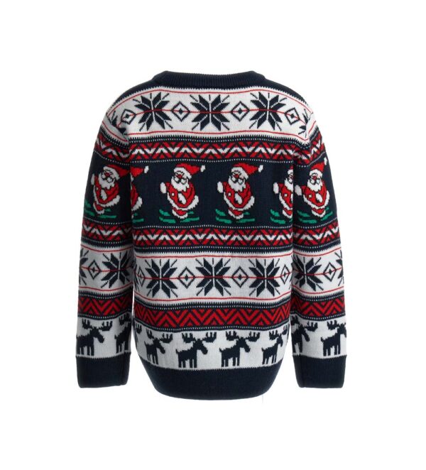 Pull Capsule de Noël en fils mélangés pour garçon – Image 2