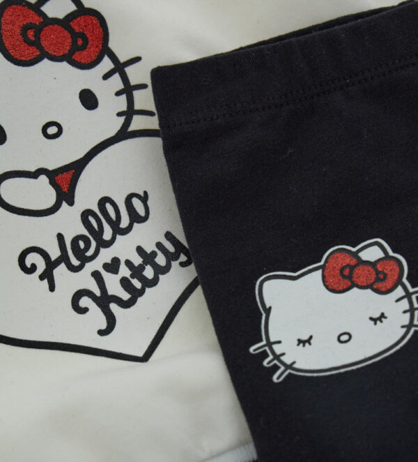 Ensemble Hello Kitty Heartbeat pour bébé fille – Image 4
