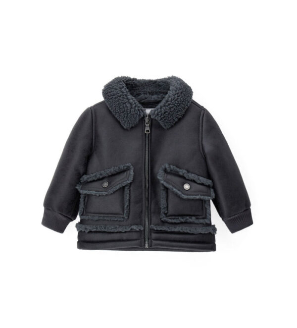 Vestes Bébé Garçon Effet Cuir Manteaux et Vestes