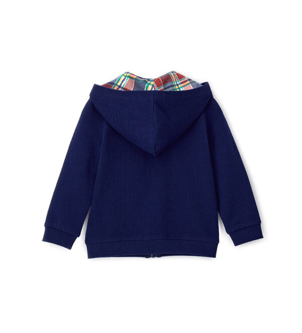 Sweat-shirt Capsule Denim pour bébé garçon, chemises et hauts à capuche ouverte – Image 2