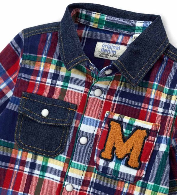 Chemise Capsule Denim Bébé Garçon ML Chemises et Hauts – Image 2