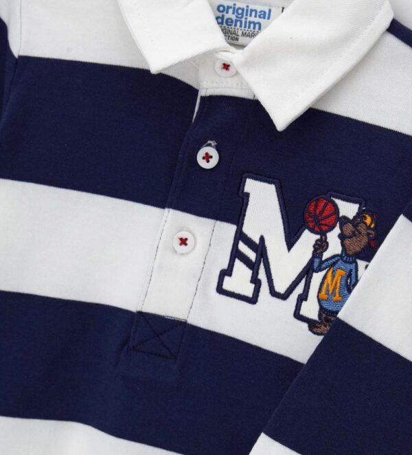 Polo Capsule Denim pour bébé garçon ML Chemises et hauts – Image 3