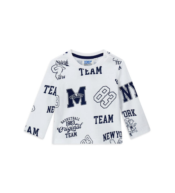 T-shirt bébé garçon Capsule Denim ML Chemises et hauts 3