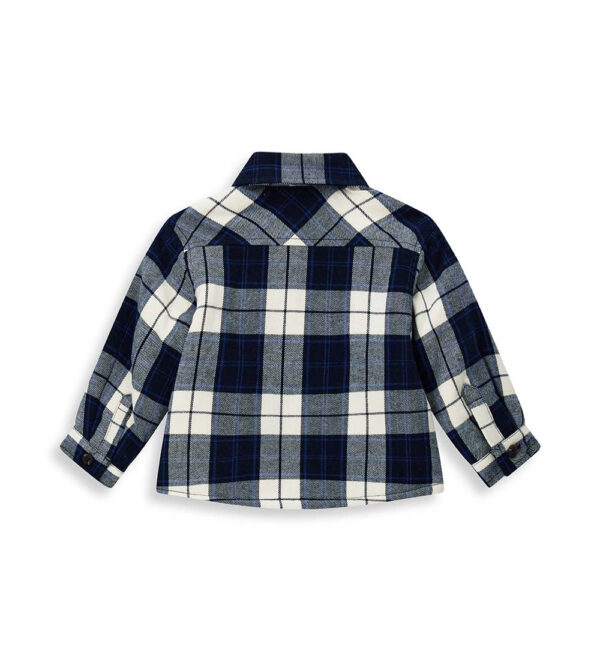 Chemise bébé garçon universitaire naturelle ML Chemises et hauts – Image 2