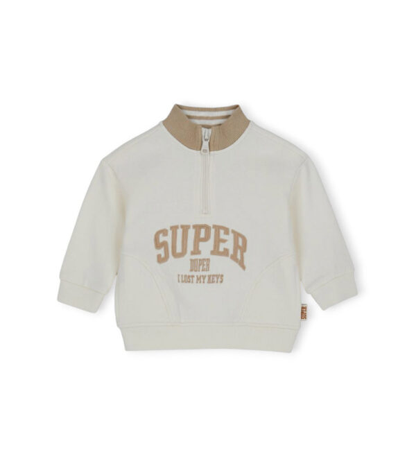 Sweat-shirt Super Baby Baby Boy avec col, chemises et hauts