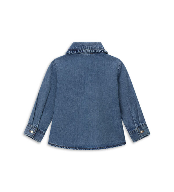 Chemise Capsule Denim Bébé Fille ML Chemises et Hauts – Image 2
