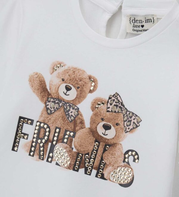 Capsule Denim T-shirt bébé fille ML Chemises et hauts 2 – Image 3