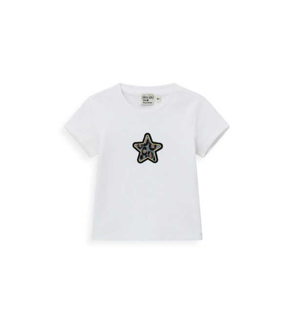 T-shirt Capsule Denim pour bébé fille MM Chemises et hauts