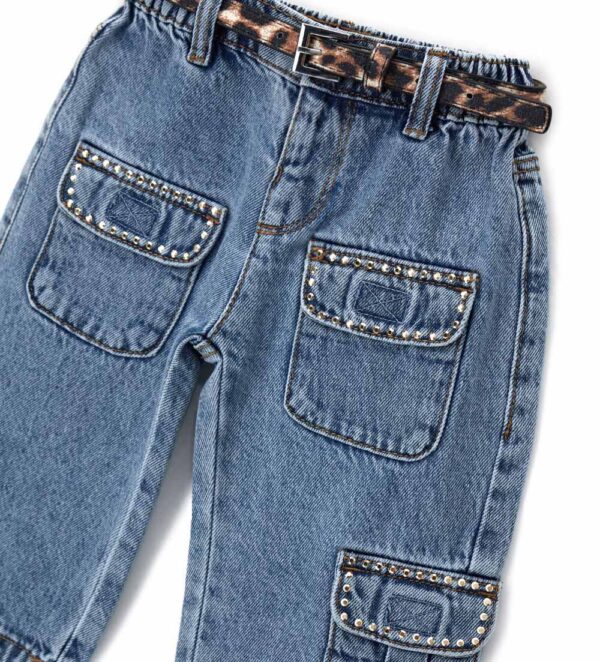 Pantalon en denim pour bébé fille Capsule Denim 1 – Image 2