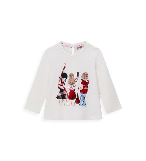 T-shirt bébé fille « Rentrée des classes » ML Chemises et hauts 1