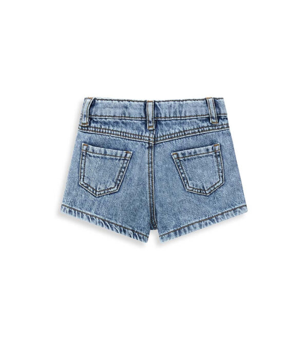 Bermuda en jean pour bébé fille de la rentrée – Image 2