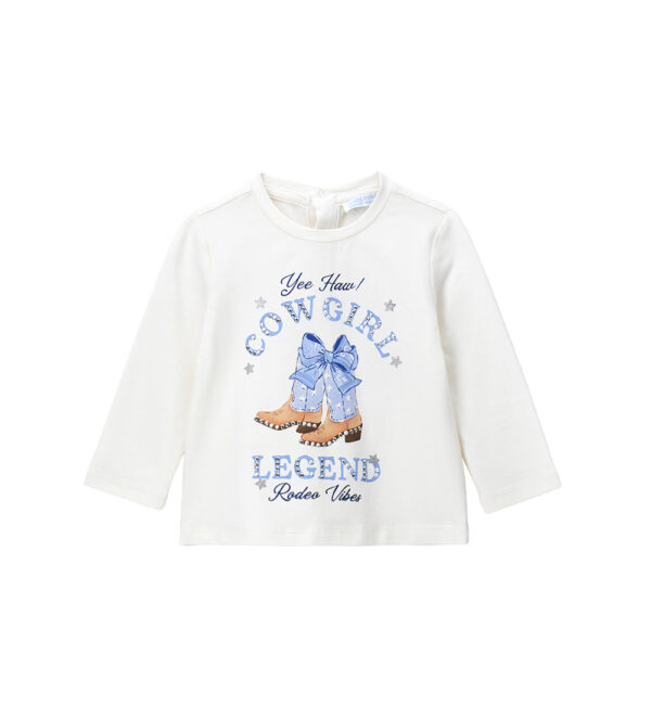T-shirt bébé fille Texas Baby ML Chemises et hauts 3