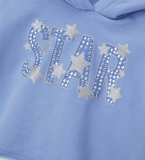Sweat-shirt à capuche pour bébé fille Texas Baby, chemises et hauts – Image 3