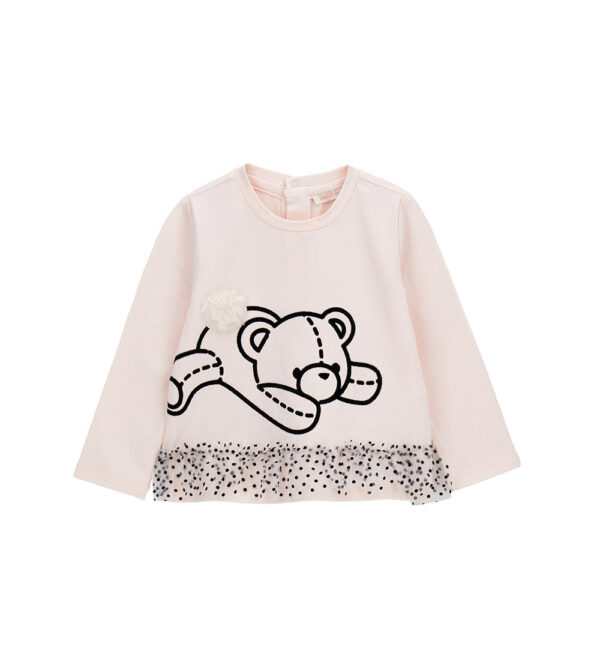 T-shirt Teddy Baby Girl ML Chemises et hauts 4
