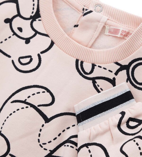 Sweat-shirt Teddy Baby Girl avec col, chemises et hauts 1 – Image 2