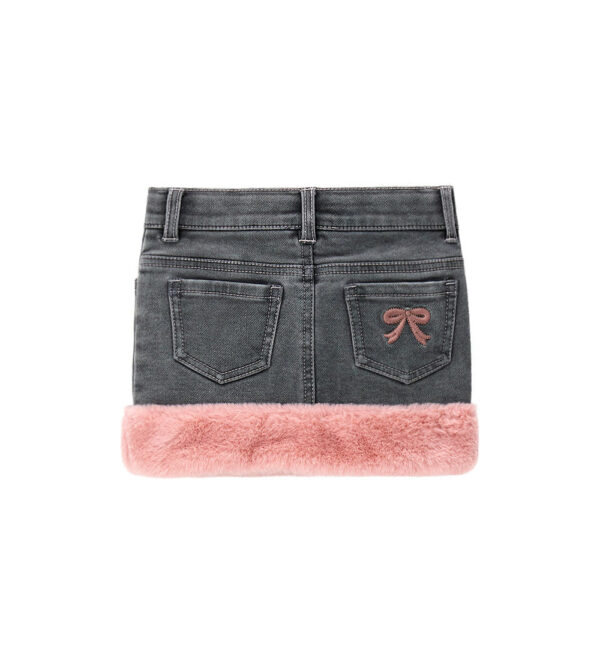 Jupe Teddy Baby Girl Jupes et shorts en jean – Image 2