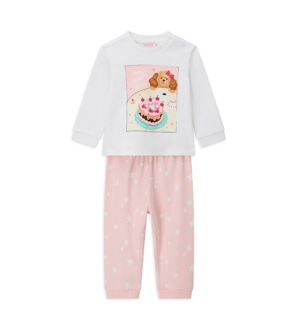 Pyjama Bonne Nuit Bébé Fille Col ML Pyjama 1