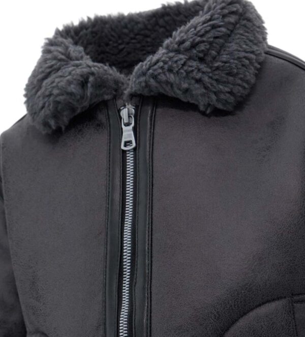 Vestes Garçon Veste Effet Cuir Manteaux et Vestes – Image 3