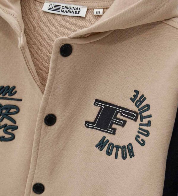 Sweat-shirt Garage Boy à capuche ouverte, chemises et hauts 4 – Image 3