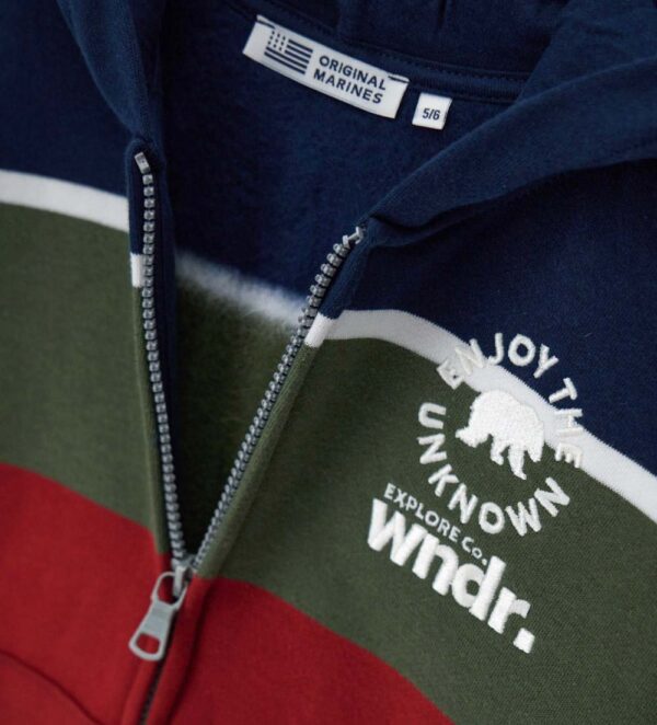Sweat-shirt Adventure Boy à capuche ouverte, chemises et hauts 1 – Image 2