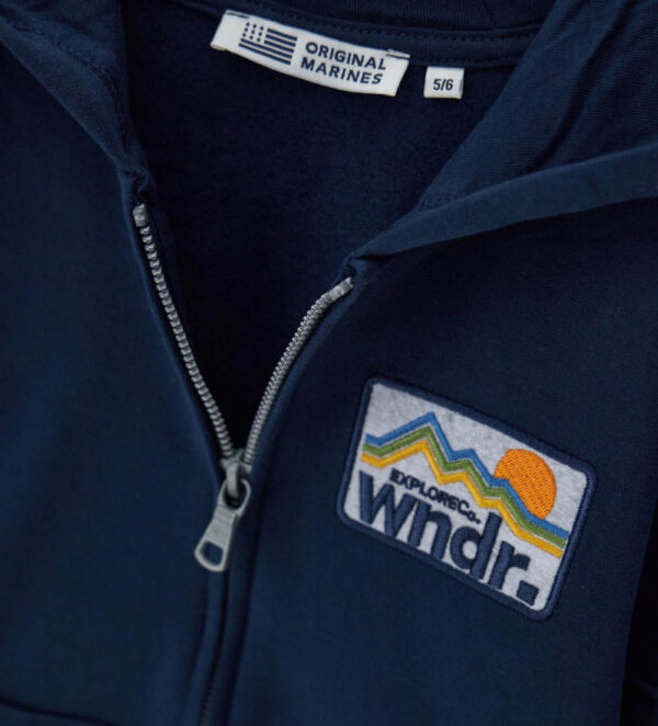 Sweat-shirt Adventure Boy à capuche ouverte, chemises et hauts 2 – Image 3