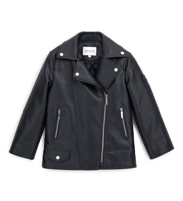 Vestes Fille Veste Effet Cuir Manteaux & Vestes 1
