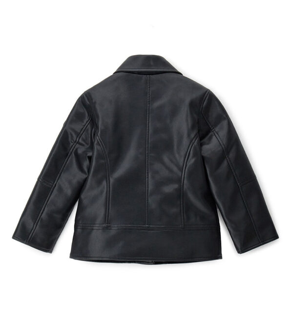 Vestes Fille Veste Effet Cuir Manteaux & Vestes 1 – Image 2