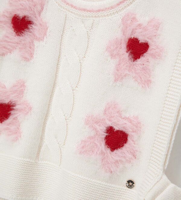 Chemises et hauts à col en laine/tricot pour bébé fille, pour la rentrée scolaire – Image 3