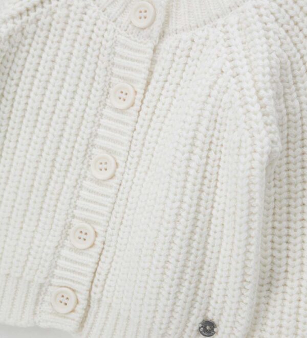 Texas Baby Cardigan en laine/tricot pour bébé fille, chemises et hauts – Image 2