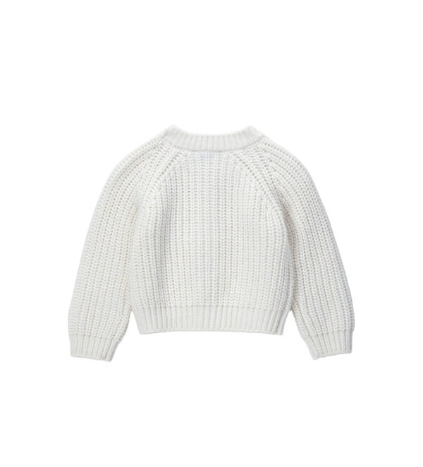 Texas Baby Cardigan en laine/tricot pour bébé fille, chemises et hauts – Image 3