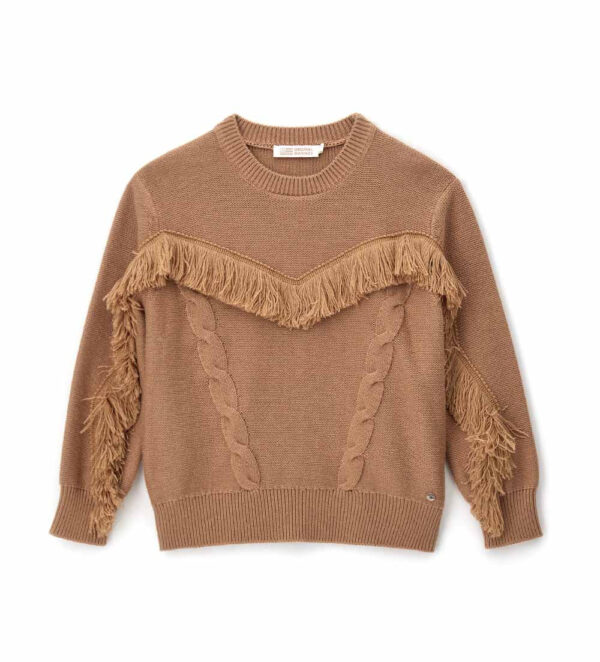 Chemises et hauts en laine/tricot Wild Girl avec col