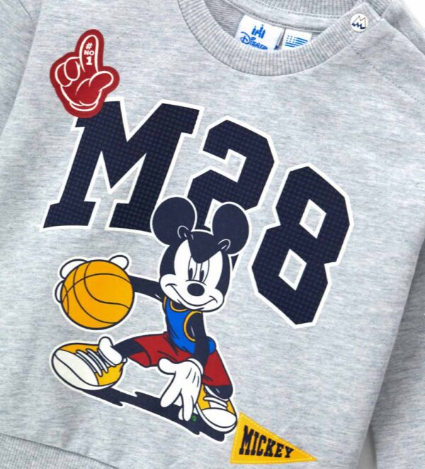 Sweat-shirt bébé garçon Disney Back To School avec col, chemises et hauts – Image 3