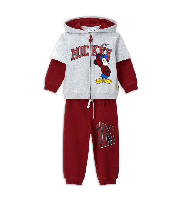 Ensembles de jogging et survêtements Disney pour bébé garçon « Back To School » avec capuche ouverte